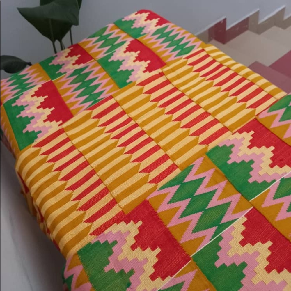 Hand woven African Kente